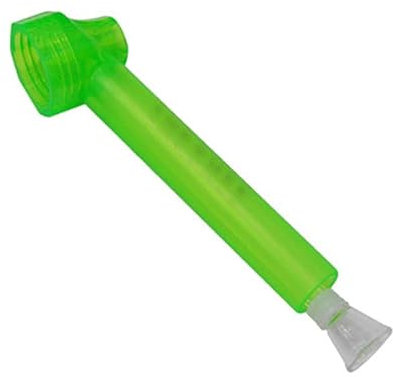Bottle Pipe Straw Attachment, Green