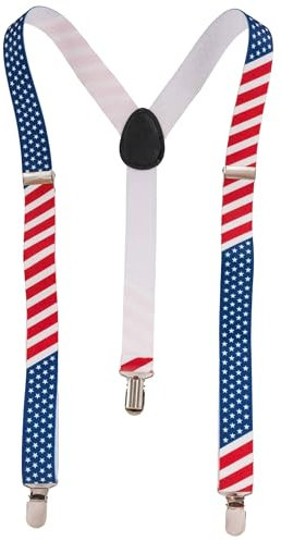 Deiters Hosenträger USA rot/weiß/blau
