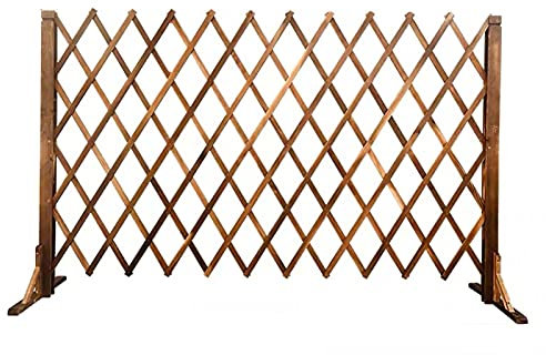 Holzgitter Zaun Haustiergitter für Garten Privatsphäre und Dekoration