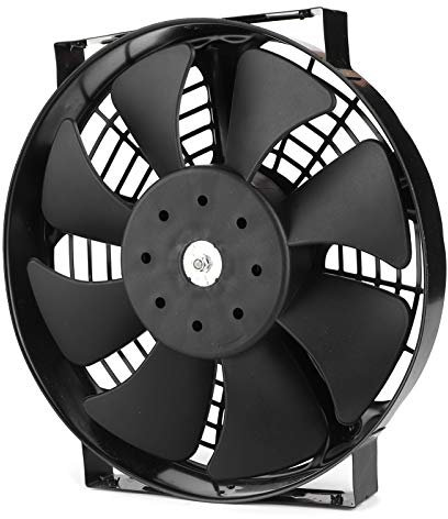 Ventilateur de Refroidissement du Moteur Universal 10in - Ventilateur de Radiateur électrique DC 12V pour Voiture, Camion, Climatisation, Refroidisseur Intermédiaire et Refroidissement de la Baie