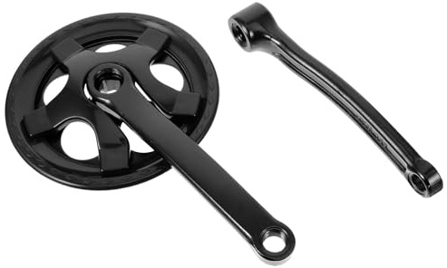 MAGICLULU Fahrradkurbel Kettenblatt 32z Schwarz für Fahrräder aus Eisen