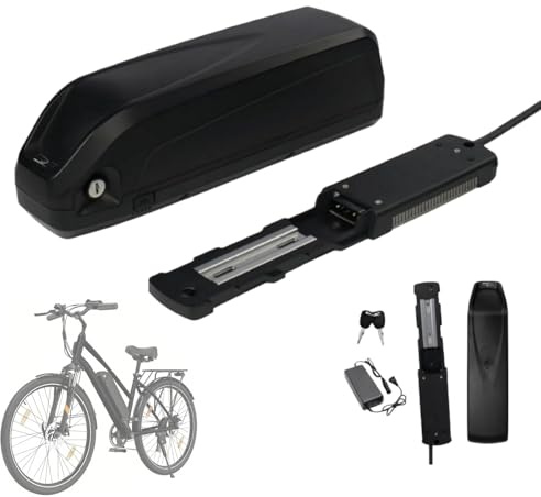 Batterie Vélo Électrique 48V/52V 13Ah Hailong Lithium - Monobloc, Étanche, USB, Compatible Moteur 250W-1000W + Chargeur (52V 15Ah 0-1500W(BK3000 Cell))