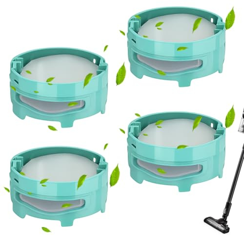 Girihe Anti Odour Cartridge for Shark, 4PCS Air Freshener Refill, Compatible with Vacuum Cleaner for Shark IZ400UKT/IZ420UKT/NZ860UKT/AZ913UK/AZ913UKT/HZ3000UKT Accessories, 4 Scents