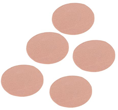 Sonew 5er-Pack Atmungsaktive CGM-Patches aus Baumwolle für den Sensor, Weiche Selbstklebende Hautabdeckung mit Einfacher Anwendung für den Monitor, Bequemes Sturzpräventionspflaster