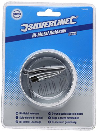 Silverline 704409 Bi-Metall-Lochsäge 70 mm
