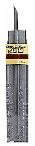 Pentel C505-3H Etui de 12 Mines 0,5 mm 3H