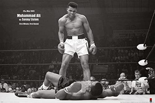 Pyramid Muhammad Ali (v Liston Landscape) Poster Großformat B X H : 91 x 61 cm