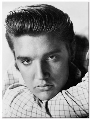 Nostalgic-Art 14236 Celebrities - The King - Portrait, Magnet 8 x 6 cm