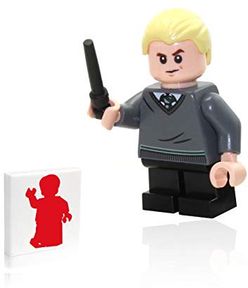 LEGO Harry Potter 75954 Mini figurine – Draco Malfoy (avec baguette et présentoir)