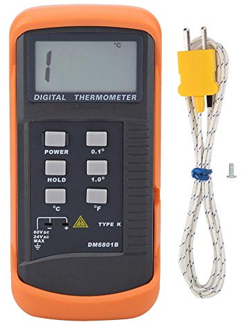 Digitales Thermometer, Einkanaliger Typ K Digitaler Thermoelementsensor, Thermometer-Temperaturmesser, -50 ° C -1300 ° C