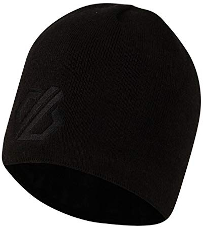 Dare 2b Herren Rethink Beanie Fleece Gefüttert Strickmütze Mütze Einheitsgröße Schwarz