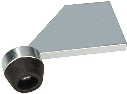 KOTARBAU® Geschweißter Türstopper mit Gummipuffer Türpuffer Bodenanschlag Auflaufstütze Bodentürstopper für Einfahrtstor