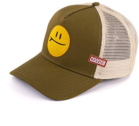 / Djinns/Coastal - Baseball Cap Trucker Cap Limited Edition, viele Verschiedene Varianten inklusive Keyholder (Surf & Smile - Olive)