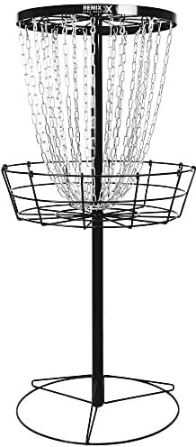 Remix Deluxe Übungskorb für Discgolf, Schwarz
