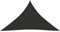 vidaXL Toldo de Vela Parasol Lona Protector Solar Sombra Patio Jardín Terraza Balcón Parque Exterior Triangular Tela Oxford Gris Antracita 3x3x4,24 m