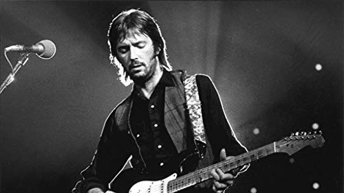 Poster Eric Clapton Bluesman Retro 70er Jahre