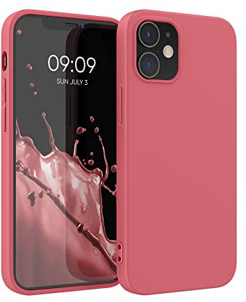 kwmobile Hülle kompatibel mit Apple iPhone 12 / iPhone 12 Pro Hülle - weiches TPU Silikon Case - Cover geeignet für kabelloses Laden - Dolce Vita