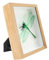 Rikyo Shadow Box Display Case,1.2 Deep Wooden Picture Frame for Dried Flowers,Display Pictures 4x6 with Mat or 5x7 Without Mat for Memorabilia Photos Bottle Caps Medals(Wood Color-5X7)