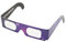 PSYWORK 3D-Brille | | Eckig | Karton | Partybrille | Psychedelisch | Effektbrille | Vollrahmen-Brille | 3D-Effekt | Schwarzlicht |