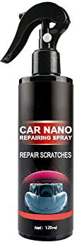 Spray de Cera para Pintura Polaca Nano Hidrofóbica, Película de Capa de Cristal con Revestimiento Líquido para Coche de 120ml, Protege del Envejecimiento y los Arañazos (Colores