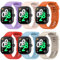 CHULN 6 PSC Cinturini Sportivo Compatibile con Xiaomi Smart Band 9 Pro/Redmi Watch 4, Cinturino in Silicone Morbido Cinturino di Ricambio per Redmi Watch 4 / Redmi Watch 5 Cinturini
