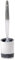 Wezalget Escobilla de Inodoro con dispensador de jabón, de Inodoro Recargable con dispensador de asa, dispensador de Mango Recargable para baño de pie y montado en la Pared