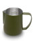 watchget Stainless Steel Milk Frothing Pitcher 12oz/350ml - Espresso Steaming Pitcher for Cappuccino, Latte Art, Coffee Machine Accessories Milk Jug Milk Frother Cup, Matte Green