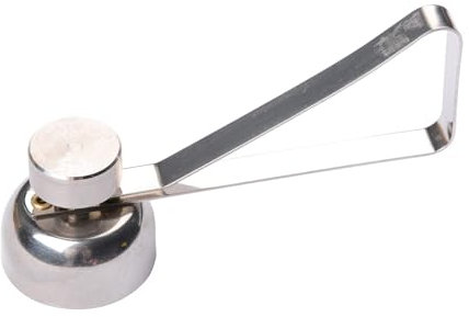 Ouvre-Coquille,Coupe-Oeufs en Acier Inoxydable Outil Séparateur D'œufs Coquille D'œuf en Acier Inoxydable Toqueur à Oeuf pour la Maison Cuisine Outil de Cuisine pour Oeuf Dur Cru ou Mou