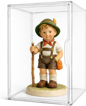 Acrylvitrine Transparent, Stapelbarer Vitrine Schaukasten mit Magnetischer | Acrylvitrine Transparent, Stapelbarer Vitrine Schaukasten mit Magnetischer Tür, Staubgeschützt für Figur, Bücher, Kosmetik