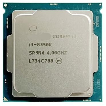 Processeur Core i3 8350K 4,0 GHz 4 cœurs 4 Threads LGA 1151