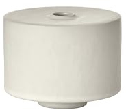 blomus Vase -Makoto- | Blumenvase aus Keramik | Größe S | Farbe Moonbeam | Wohnaccessoire