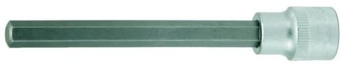 KS Tools 911.1561 3/8 Bit socket hexagon, long, 4mm