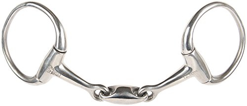 Harry's Horse Bustrens dubbelgebroken O-link 13mm, Größe:13.5