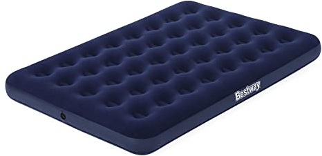 Bestway Luftbett, Blue Horizon XT, 191 x 137 x 22 cm mit Pumpe, Double, mit externer Elektropumpe