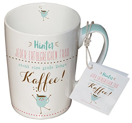 PPD Porzellan Henkelbecher Tasse 0,25L (Erfolgreiche Frau)