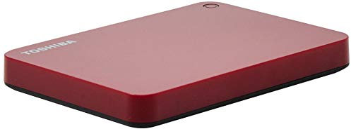 Toshiba Canvio Advance 1TB Portable External Hard Drive USB 3.0, Red (HDTC910XR3AA)