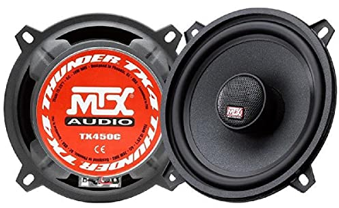 MTX TX450C Haut-parleurs voiture Coaxiaux 2 voies 13cm 70W RMS 4O membrane pulpe celulose