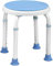 UISEBRT Duschhocker Badhocker Höhenverstellbar 360°Drehbarer 136kg - Duschstuhl Duschhilfe Duschsitz Badsitz (Duschhocker Höhenverstellbar 360°drehbarer - 2)