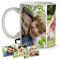 Tazas con foto. Taza personalizada. Tazas originales para regalar. Taza de cerámica 330ml. Regalos personalizados. Hasta 4 fotos. COLORES a ELEGIR. 3 FOTOS