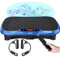 AXV Vibrationsplatte Fitness Plattform Übungsgerät Vibrierende Lymphdrainage Schütteln Ganzkörper-Shaker Workout Vibrationsständer Shake Board Sport Gym für Gewichtsverlust Fettverbrenner für Frauen
