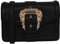 Borse Donna Nero Borsa casual con maxi fibbia logata UNI