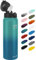 Fanhaw 1L Stainless Steel Insulated Sports Water Bottles with Straw for Kids, Men and Women(Green Blue)