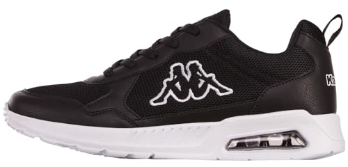 Kappa Turpin Unisex Sneaker, Schwarz, 44 EU