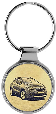 KIESENBERG 3D Porte-clés Cadeau pour Opel Mokka A Fan A-5617