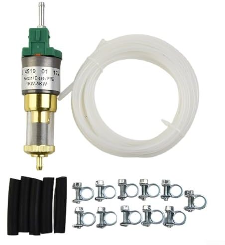 12V Car Air Diesel Heater Fuel Pump, Universal Ultra Quiet Air Heater Diesel Pump, For 1KW-5KW Air Heater Diesel, 28ml