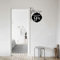 MINGYUANS Platform 9 3/4 Black Removable Wall Sticker, Suitable for Bedroom, Creating a Magical and Mysterious Atmosphere42X32 cm