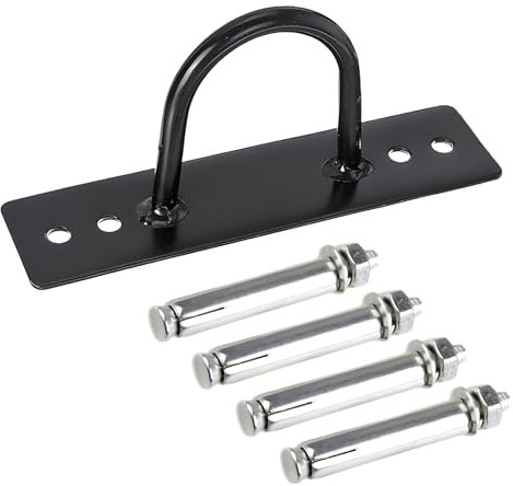 Anclajes de Pared de Banda de Resistencia, Entrenador de Suspensión, Entrenamiento en Suspensión Techo Fijación para Gimnasio en Casa, Estiramiento, Yoga, Entrenamiento de Peso