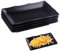 duisoad 4 Stück Teller Rechteckig, Servierplatte Porzellan Rechteckige Servierplatten für Fleisch, Sushi, Snacks, Salate
