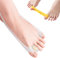 Nimisyra 2 Stück Zehenspreizer Set,Silikon Hallux Valgus Zehenspreizer,Hallux valgus Korrektur,Hallux Valgus Bandage,Big Toe Strap Zehen korrektur Pfelege,Hallux Valgus Korrektur Set Transparent