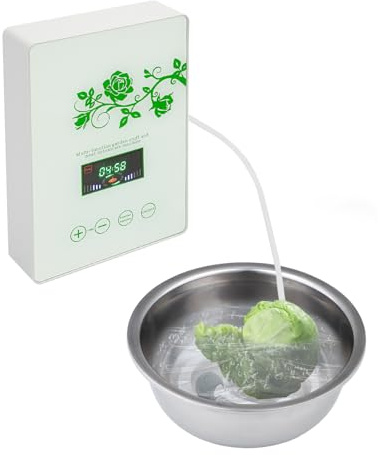 Obst und Gemüse Reiniger Reiniger 600mg/h Touchscreen 2-in-1 Lebensmittel Sterilisator & Luftreiniger